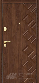 Дверь МДФ №509 с отделкой МДФ ПВХ - фото